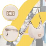 Guess - torebka damska, beżowa - obrazek 9