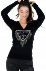 Guess - sweter damski, wielokolorowy - obrazek 2
