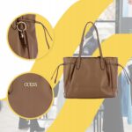 Guess - torebka damska, brązowa - obrazek 7