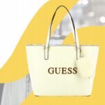 Guess - torebka damska, biała - obrazek 8