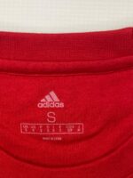 Adidas - T-shirt męski bawełniany, czerwony - obrazek 10