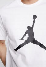 Jordan - T-shirt męski bawełniany z logo, biały - obrazek 8
