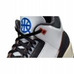 Jordan - buty męskie z logo, białe - rozmiar 44,5 - obrazek 4