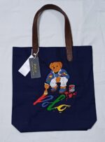 Ralph Lauren - torebka damska, granatowa - obrazek 9