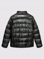 Guess - kurtka damska regular fit, czarna - obrazek 3