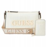 Guess - torebka damska, biała