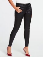 Guess - spodnie damskie, czarne - obrazek 3