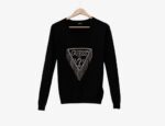 Guess - sweter damski, wielokolorowy - obrazek 14