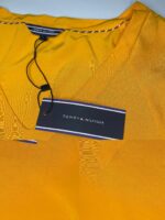 Tommy Hilfiger - koszulka damska, złota - obrazek 10