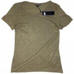 Tommy Hilfiger - T-shirt damski z logo, zielony