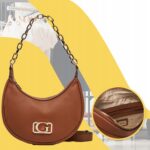 Guess - torebka damska, brązowa - obrazek 10