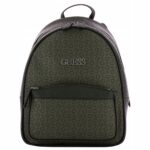 Guess - plecak damski z logo, czarny