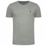 Ralph Lauren - T-shirt męski bawełniany, szary