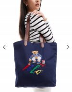 Ralph Lauren - torebka damska, granatowa - obrazek 10