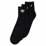Adidas - skarpetki męskie z logo, czarne
