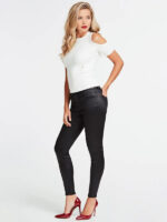 Guess - spodnie damskie, czarne - obrazek 5