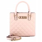 Guess - torebka damska, różowa