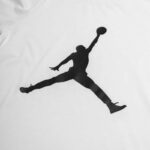 Jordan - T-shirt męski bawełniany z logo, biały - obrazek 11