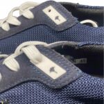 JOOP! - sneakersy męskie z logo, granatowe - rozmiar 40 - obrazek 3