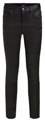Guess - spodnie damskie, czarne - obrazek 2