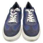 JOOP! - sneakersy męskie z logo, granatowe - rozmiar 40 - obrazek 6