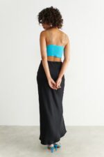Gina Tricot - spódnica damska, czarna - obrazek 9