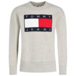 Tommy Hilfiger - jeansy męskie z logo, granatowe