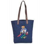 Ralph Lauren - torebka damska, granatowa