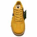 Enrico Coveri - buty męskie z logo, żółty - rozmiar 43 - obrazek 4