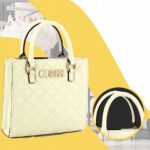 Guess - torebka damska, biała - obrazek 8