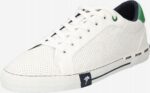 JOOP! - sneakersy męskie z logo, białe - rozmiar 46 - obrazek 2