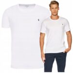 Polo Ralph Lauren - T-shirt męski bawełniany, biały