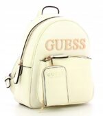Guess - plecak damski z logo, biały - obrazek 2