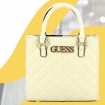 Guess - torebka damska, biała - obrazek 7