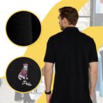 Ralph Lauren - koszulka polo męska bawełniana z logo, czarna - obrazek 12