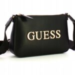 Guess - torebka damska, czarna
