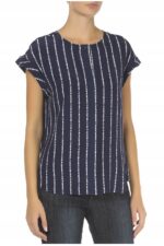 Tommy Hilfiger - koszulka damska, granatowa
