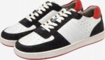 Strellson - sneakersy męskie, granatowe - rozmiar 45 - obrazek 3
