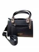 Guess - torebka damska, czarna