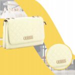Guess - torebka damska, biała - obrazek 6