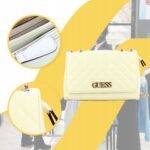 Guess - torebka damska, biała - obrazek 8