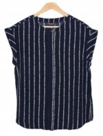 Tommy Hilfiger - koszulka damska, granatowa - obrazek 2