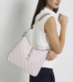Guess - torebka damska, różowa - obrazek 4