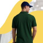 Ralph Lauren - koszulka polo męska bawełniana z logo, zielona - obrazek 13