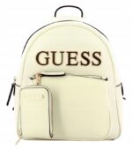 Guess - plecak damski z logo, biały - obrazek 4