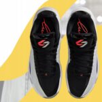 Jordan - sneakersy męskie z logo, białe - rozmiar 46 - obrazek 13