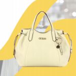 Guess - torebka damska, biała - obrazek 7