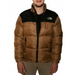 THE NORTH FACE Kurtka Męska Brązowa Puchowa Zimowa Oryginalna TNF