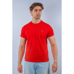 Lacoste Koszulka TH2038 Regular Fit, czerwona