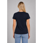 Tommy Hilfiger Koszulka WW0WW27735 New Crew Neck Tee, granatowa - obrazek 4